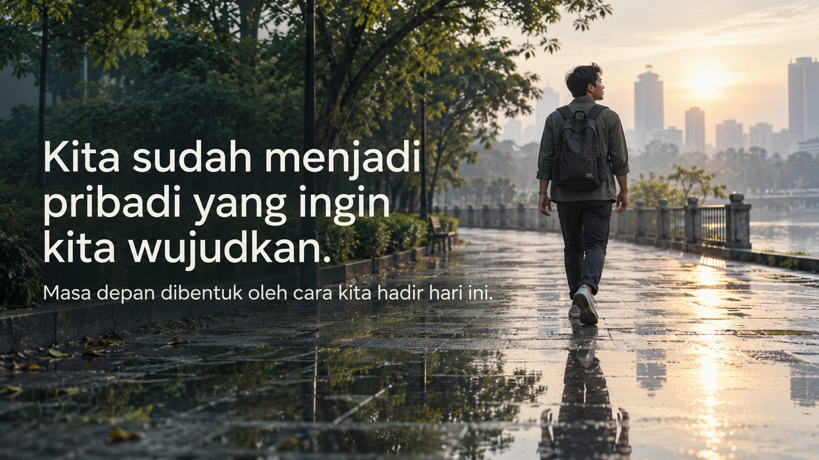 Kita Sudah Menjadi Pribadi yang Ingin Kita Wujudkan
